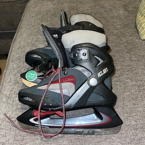 L.L.Bean ice skates size 11,12,13